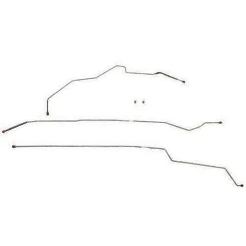 98-00 Chevy S-10 Intermediate Brake Line 2WD Ext Cab_Short Bed Stainless Steel